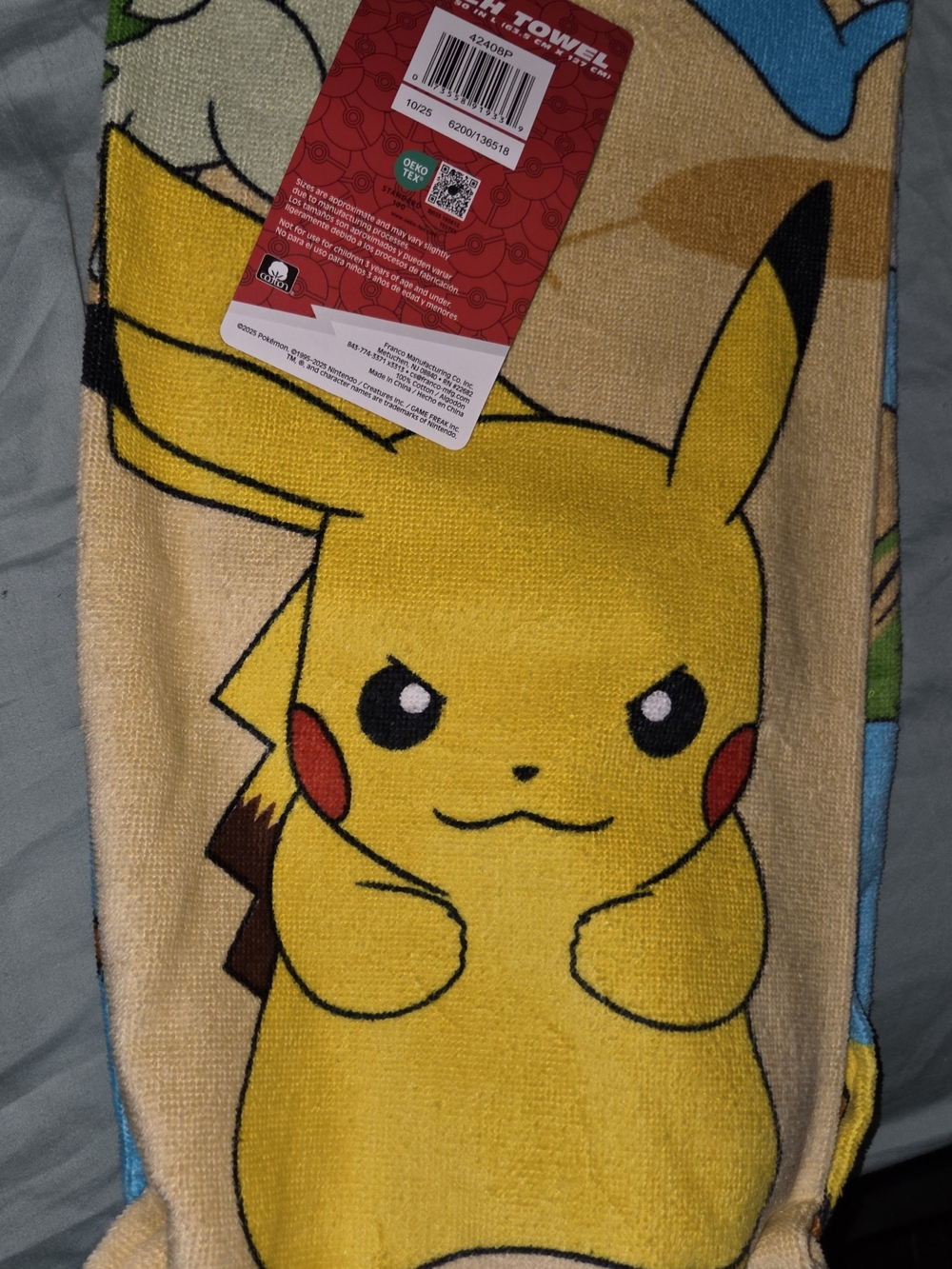 Pikachu Beach Towel